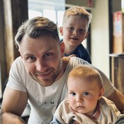 Vytautas su vaikais